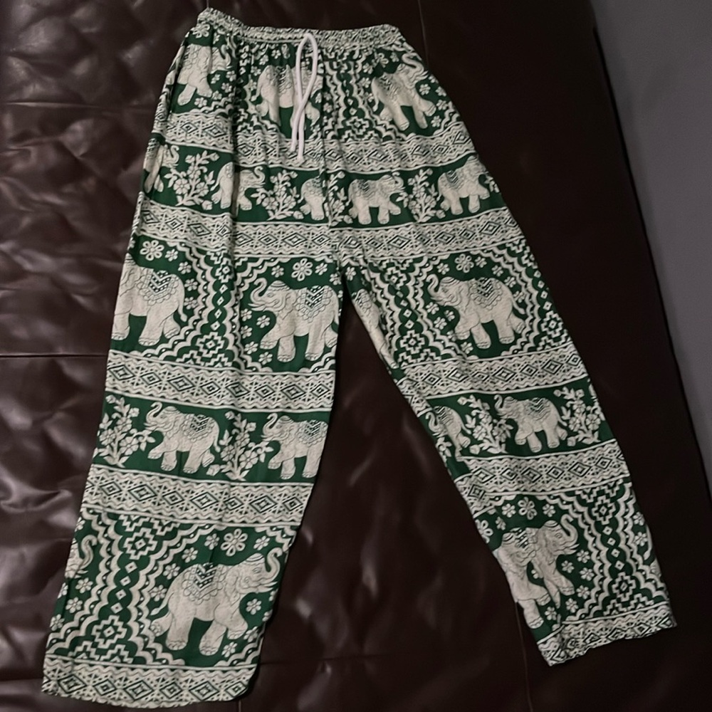 Capri rayon pants